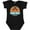 AB-Black, variant on Aruba Vacation Sunset Boys or Girls Baby Bodysuit
