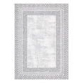 thumbnail image 2 of GlowSol 6x9 Washable Area Rug, Gray Geometric Non Slip Living Room Rug, Soft Low Pile Indoor Carpet for Bedroom Dining Room, 2 of 10