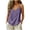 Purple, variant on GHIIYER Sleeveless V Neck Tank Tops for Women with Pockets Solid Casual Blouses Camisole Top Size 3Xl