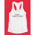 thumbnail image 3 of Happy Valentine's Day Design. Tank Women -Image by Shutterstock, Female x-Small, 3 of 4