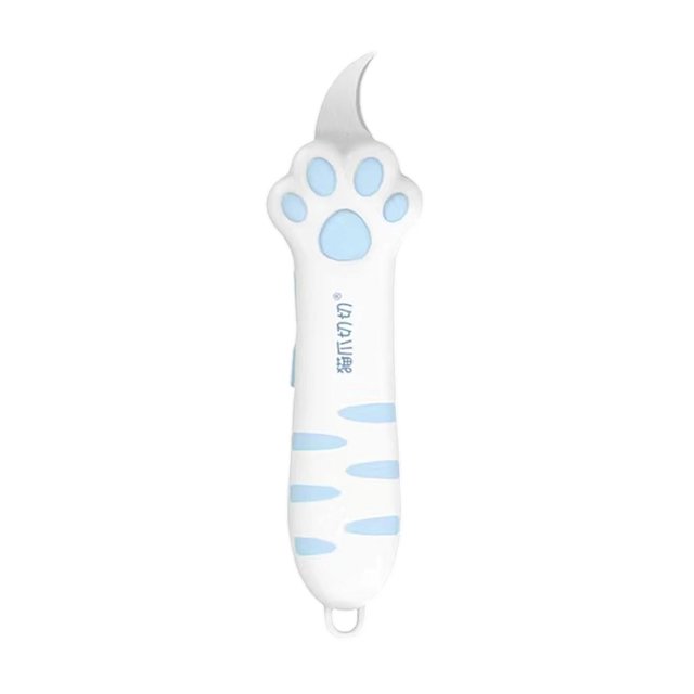 Hearth & Gear 2025 Retractable Cat Cute Cat Paper Cutter Carton Sealing Tape Unpacking Packages For Girl Woman Portable Cat Retractable For Women And Table Cookware Cool Things for Your Holder