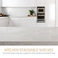 thumbnail image 3 of Multi-functional Expandable Stackable Kitchen Cabinet Counter Shelf Organizer, 3 of 6