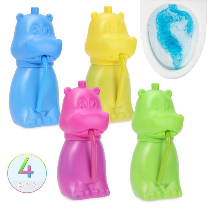 4 Pcs/Set Scented Automatic Toilet Bowl Cleaner, Tank Cleaning Bleach