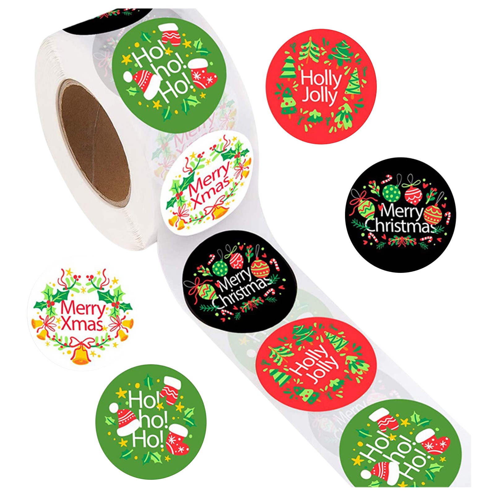 Holiday Stickers Pack Christmas Stickers Label Holiday Gift Decorations