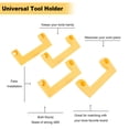 thumbnail image 3 of Tape Measure Holder, Tape Measure Bracket Multifunctional Plastic 4pcs  for Garage, 3 of 7