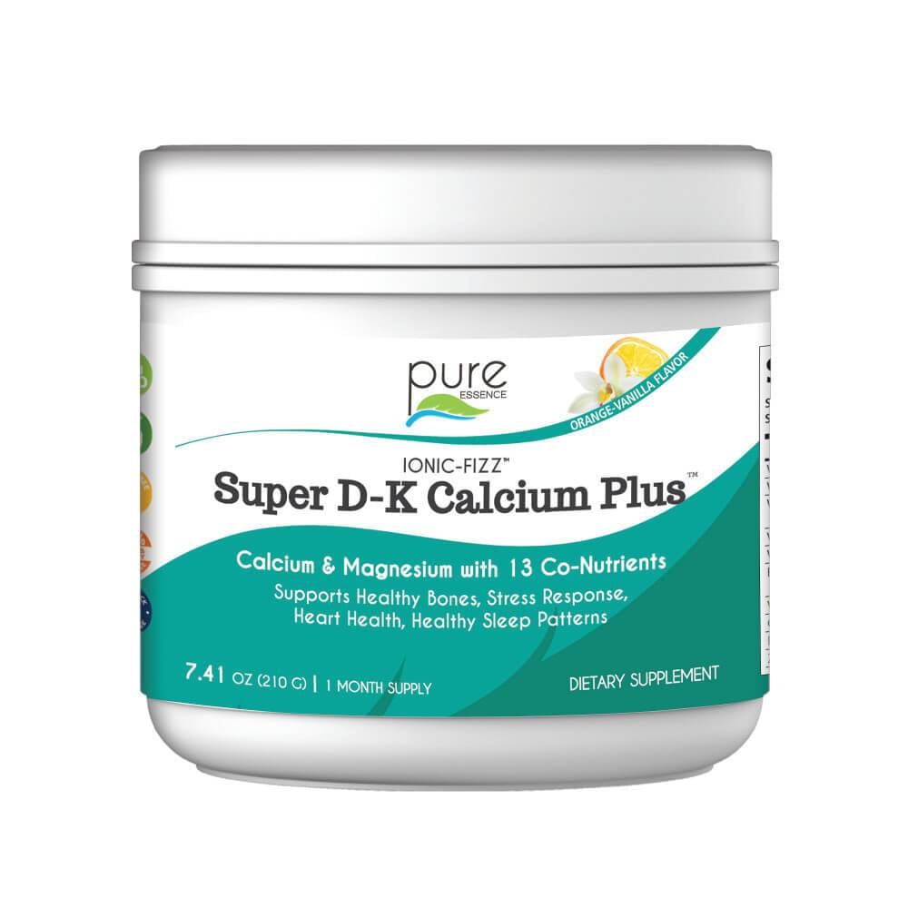 Ionic Fizz Super DK Calcium Plus Supplement with Magnesium, Zinc