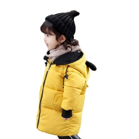 

Odeerbi Reduced Baby Boys Girls Coats Outerwear Jackets Kids Winter Hooded Coat Cloak Jacket Thick Warm Clothes