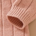 thumbnail image 5 of XBASW Baby Newborn Knitted Romper with Hat Set Boys Girls Long Sleeve Sweater Romper Clothes Fall Winter Warm Onesies for 0-18M, 5 of 9