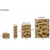 HR HANDCRAFT RUGS HR Square Pattern Area Rug Box Pattern Modern Carpet Comfy shed Free Stain Resistant Latte - 5'2" x 7'1"