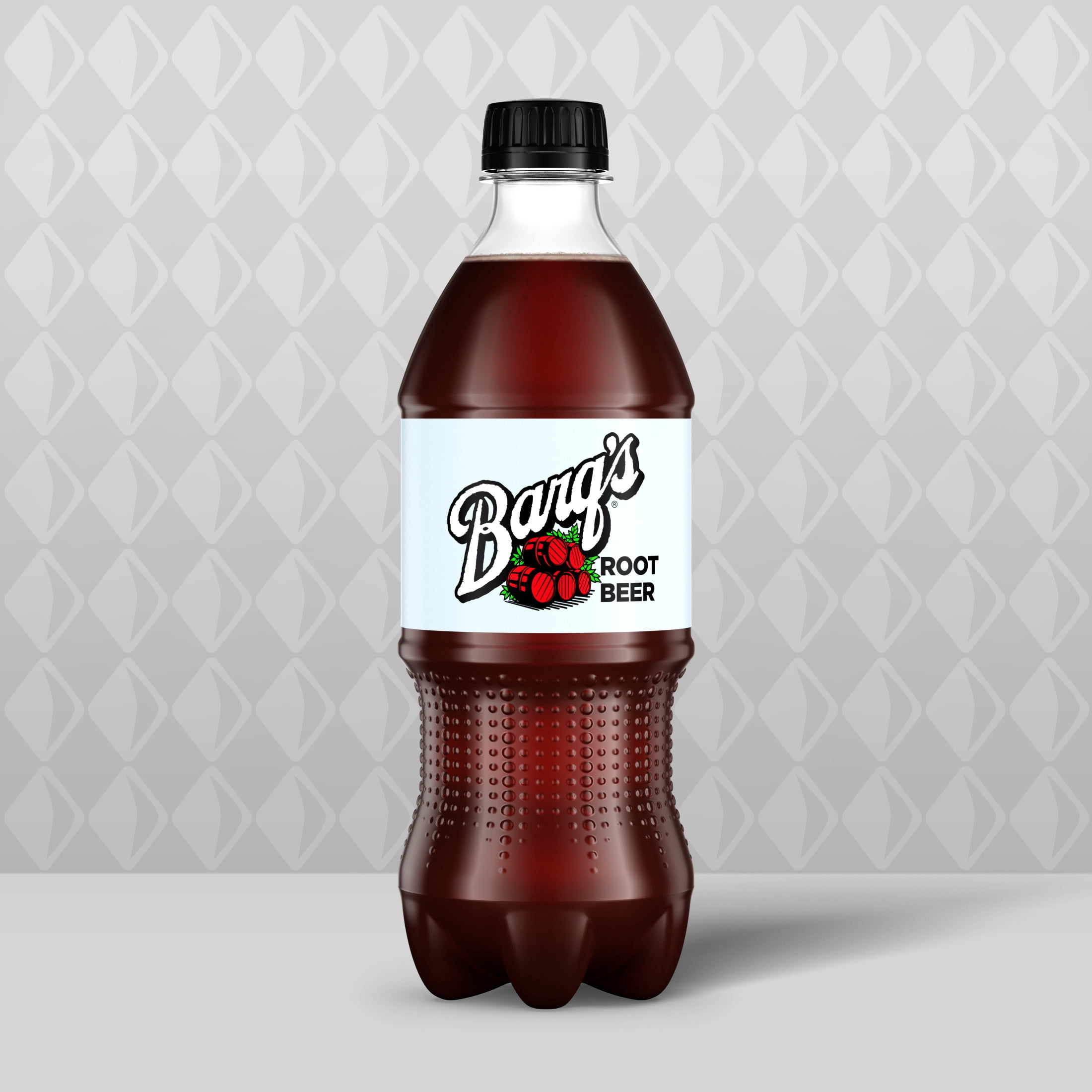 Barq's Root Beer Soda Pop Bottle, 20 fl oz