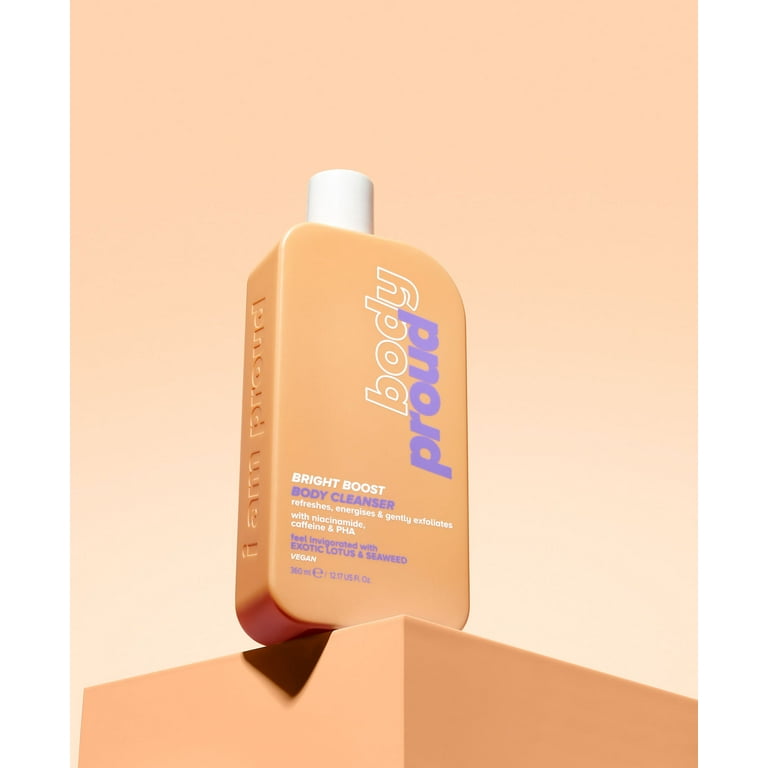 【新品】PROUST BODY CLEANSE WASH 120g Body Proud, Bright Boost Body Wash Cleanser gel with
