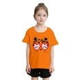 thumbnail image 1 of Shadoumai T-Shirts pour Tout-Petits Filles 3t T-Shirts Graphiques Col Rond T-Shirt Manches Courtes Tee pour Tout-Petits T-Shirts Décontractés à Paillettes T-Shirts pour Jeunes Filles, 1 of 4