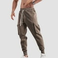 thumbnail image 2 of Men's Joggers with Stylish Slim Fit, Breathable Fabric, Adjustable Waistband and Multi-Pocket Design for Gym, Outdoor Training, Travel, Running or Casual Daily Wear, 2 of 4