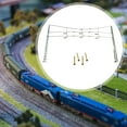 thumbnail image 1 of Xuanheng Model Railway Scenery Power Pole Decorative Train Track Accessories HO Scale D D, 1 of 8