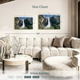 thumbnail image 4 of Elephant Stock Low Angle View Of The Yosemite Falls Wall Art - Horizontal Canvas Wall Art - Living Room Wall Decor - Nature Canvas - Gray And Blue Decor By George Oze - 30" x 20", 4 of 8