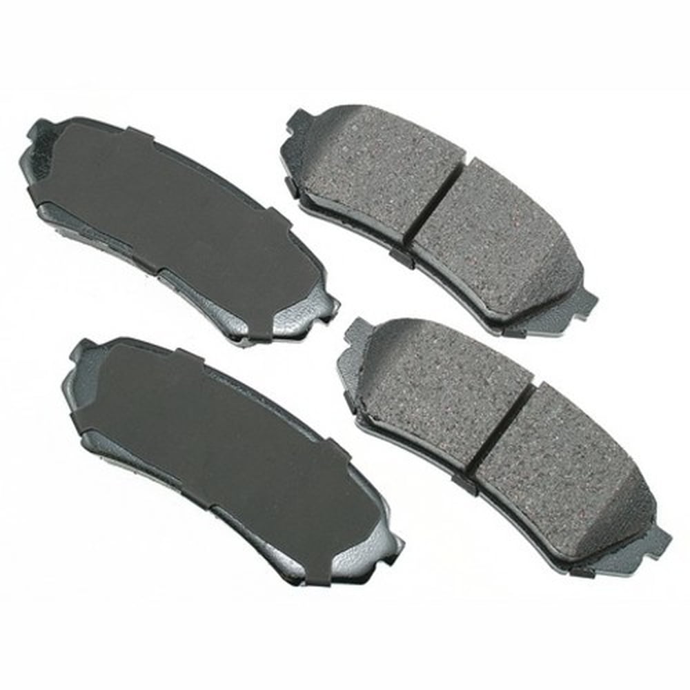 Disc Brake Pad Set-ProACT Ultra Premium Ceramic Pads Rear Akebono ACT580 
