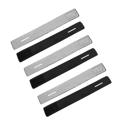 6Pcs Fishing Rod Belt Stretchy Fishing Rod Wrap Strap Elastic Rod Tie Fishing Rod Strap Adjustable Fishing Rod Tie