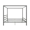 thumbnail image 3 of Modern Canopy Metal Bed, 3 of 8