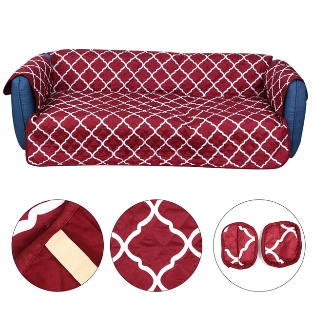 Double Sides Pet Sofa Cushion, Non Slip Pets Mat Pad, Washable Couch Protector with Removable Washable Cover, Furniture Protector for Large Medium Small
