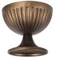 thumbnail image 3 of Decorative Iron Flower Pot in Coffee Color for Decoration and Floral Arrangement 10.5 Inches, 3 of 4
