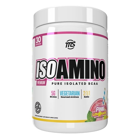 MAN Sports  ISO-Amino BCAA Intra-Workout Energy Powder  Pink Lemonade