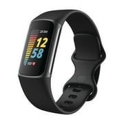 Fitbit Charge 5 Fitness Tracker - Black/Graphite Stainless Steel