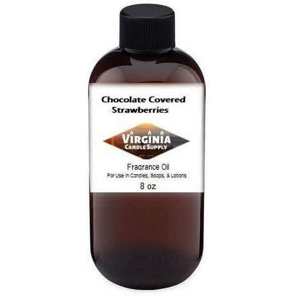 Chocolate Covered Strawberries 8 oz Bottle for Candle Making, Soap Making, Tart Making, Room Sprays, Lotions, Car Fresheners, Slime, Bath Bombs, Warmers