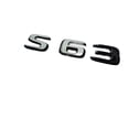 thumbnail image 5 of DIY Car Trunk Model Name Sticker Glossy Black Letter Number Emblem Fit For Mercedes Fit For Benz A45 C43 C63 C63S E43 E63S S63 S65 GLA43, 5 of 7