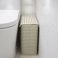 thumbnail image 3 of Toilet Paper Storage Holder with Lid, 22L Large Capacity Foldable Fabric Bin for Bathroom Towels and Toiletries, Freestanding Organizer for Home, RV, and Small Spaces, 3 of 7