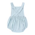 thumbnail image 5 of Esaierr Newborn Girls Boys Onesie Summer Suspenders Ha Suspender Crawling Suit 3-24M, 5 of 5