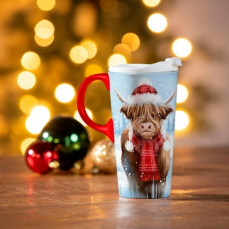 Starbucks Red Holiday Double Wall Traveler, 12 oz. Ceramic Mug with Coffee  Lid and Gift Box - Walmart.com