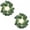 C, variant on 2pcs,Eucalyptus Candle Ring Wreath,9in Artificial Greenery Wreath for Pillar Holder,Small Wreaths for Indoor,Centerpieces for Wedding Door Wall Window Kitchen Cabinet Farmhouse Decoration