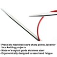 thumbnail image 4 of Agujas de tejer circulares ChiaoGoo Red Lace 81cm US 5, 4 of 7