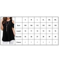 thumbnail image 5 of CNKOO T-shirt Manches Courtes Manches Courtes Manches Froides Manches Courtes pour Femmes Tops Chemisier en Vrac Chemises Col Chemisier en Vrac Été T-shirt Basique, 5 of 5