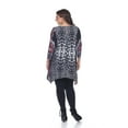 thumbnail image 3 of White Mark Plus Multi-Color Tunic Top, 3 of 3