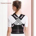 thumbnail image 2 of Adjustable Back Posture Belt Office Home Gym Unisex, Back Straightener Posture Corrector, Back Brace For Posture, 2 of 5