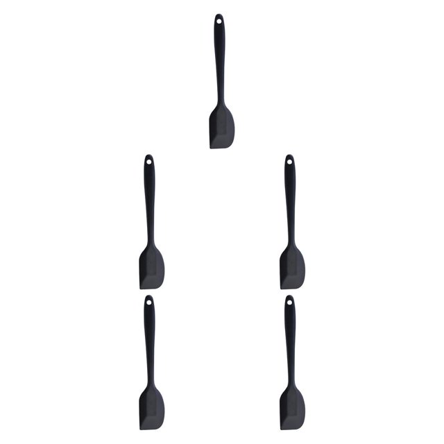 Toystoory Silicone Spatula Cooking Baking Scraper Food Scrapers Tool Gadgets Long Cake Bending Accessories Batter 90° Pastry Handle Type2 NO2