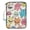 Cartoon Lovely Monsters, variant on Haosy Accordion File Organizer Zipper Binder 500 Sheet 6-Tab Expanding File Folder Multi-Pocket 1.2 Inch 3 Ring Cartoon Lovely Monsters
