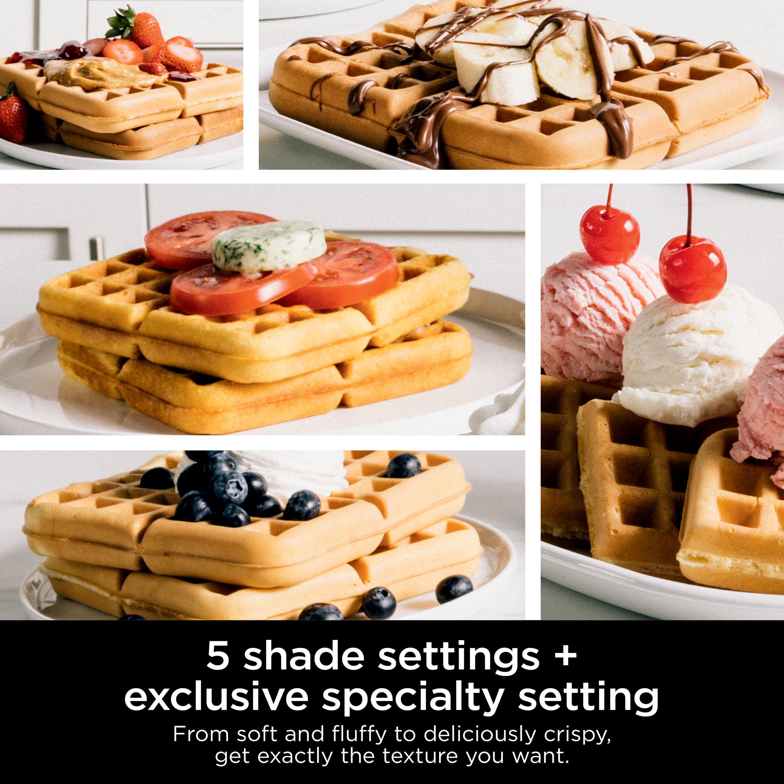 Ninja Belgian Waffle Maker Pro Neverstick, BW1001 photo 4