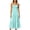 Multicolor, variant on Women's Spaghetti Strap Maxi Dresses Bohemian Tiered with Smocked Bodice Casual Summer Vacation Beach Party Slip Sundress