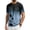Light Blue, variant on Mens Short Sleeve T-Shirts Casual Palm Graphic Gradient Printed Tee Crewneck Summer Beach Hawaiian Vintage Shirts Red M