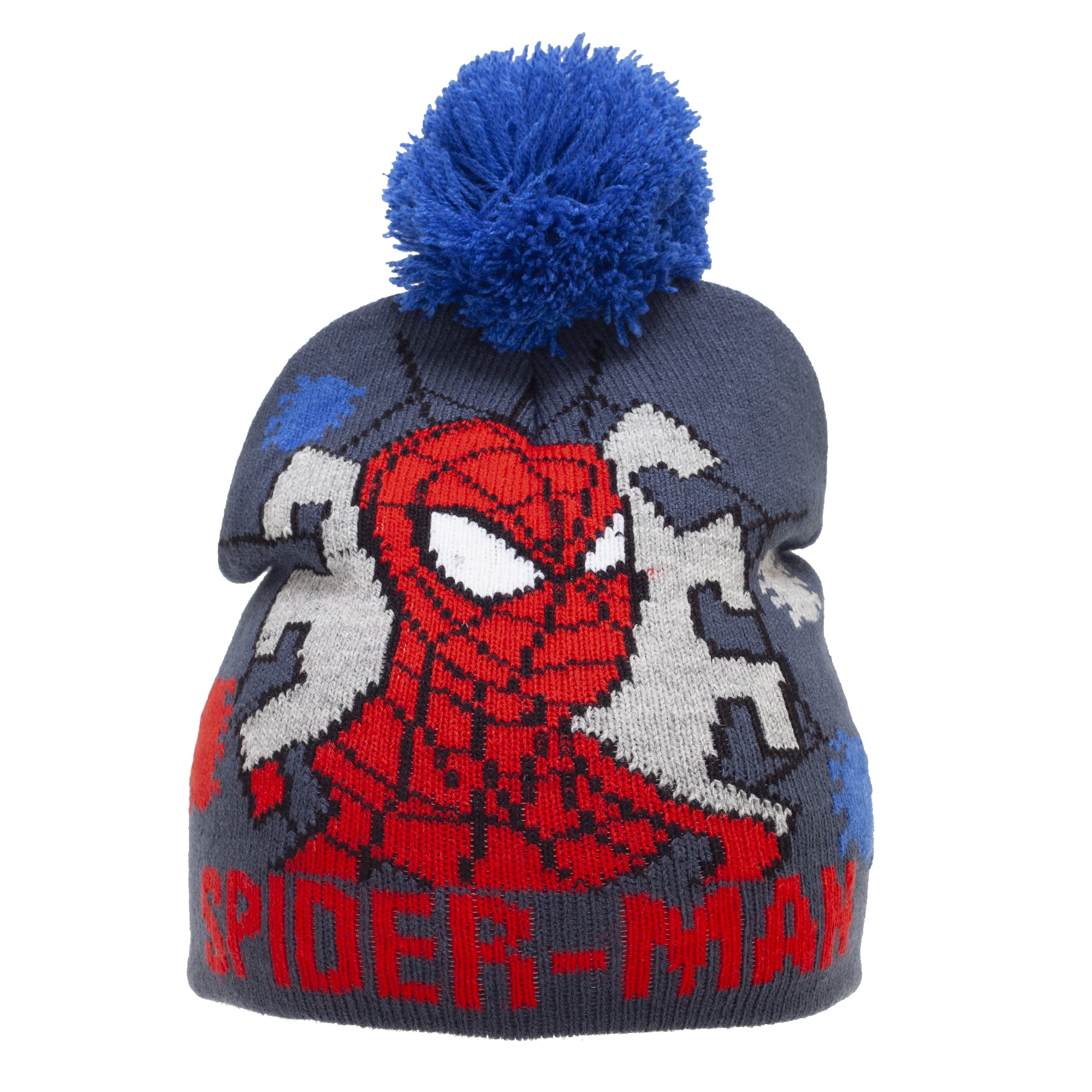 Spider-Man Boys/Girls Beanie Bobble Hat 