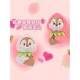 thumbnail image 4 of Muñeco de peluche original de Shanghai Disney 2024 con forma de corazón rosa y fresa, de Minnie, Chip y Dale, Marie Cat, lindo colgante, 4 of 5