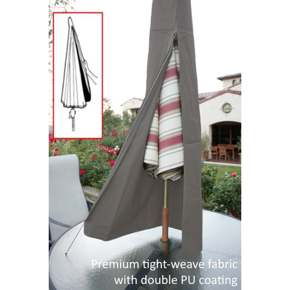 Covered Living Premium Tight Weave Umbrella Cover fit 6ft to 11ft