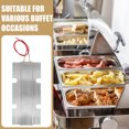 thumbnail image 3 of VERDANVERSE 1Pack Silver Buffet Warmer Heating Plate For Food Warming At Gatherings And Events, 3 of 8
