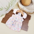 thumbnail image 2 of ZIEUO Adorable Pet Clothes for Cats & Small Dogs - Charming Spring & Autumn Wear Pet Flower Dress, 2 of 5
