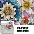 thumbnail image 5 of Jiueut Boho Mandala Print Armless Futon Sofa Cover, Comfortable Non Armrest Couch Chair Covers Anti-Slip Furniture Cover with Elastic Band, 5 of 7