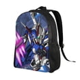 thumbnail image 2 of Mobile Suit Gundam Backpacks Lightweight Bookbags Casual Daypack For Travel Work Hiking, 2 of 8