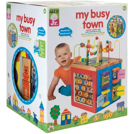 Wooden Activity Cube My Busy Town Kids Art & Craft Playset ALEX Toys price history on PriceWatchPro