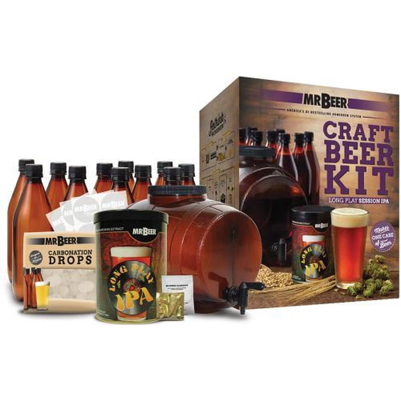 Mr. Beer 285513 Mr. Beer Long Play Ipa Kit, Pack of 1